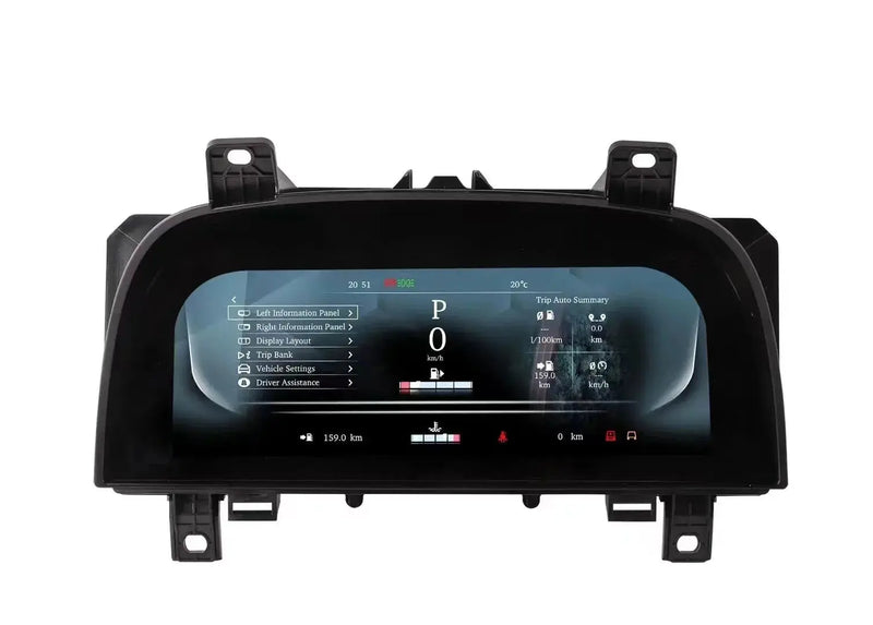 Euronavigate Car 12.3" LCD Digital Instrument Cluster for Range Rover Sport Digital Instrument Cluster Retrofit Aftermarket Accessories