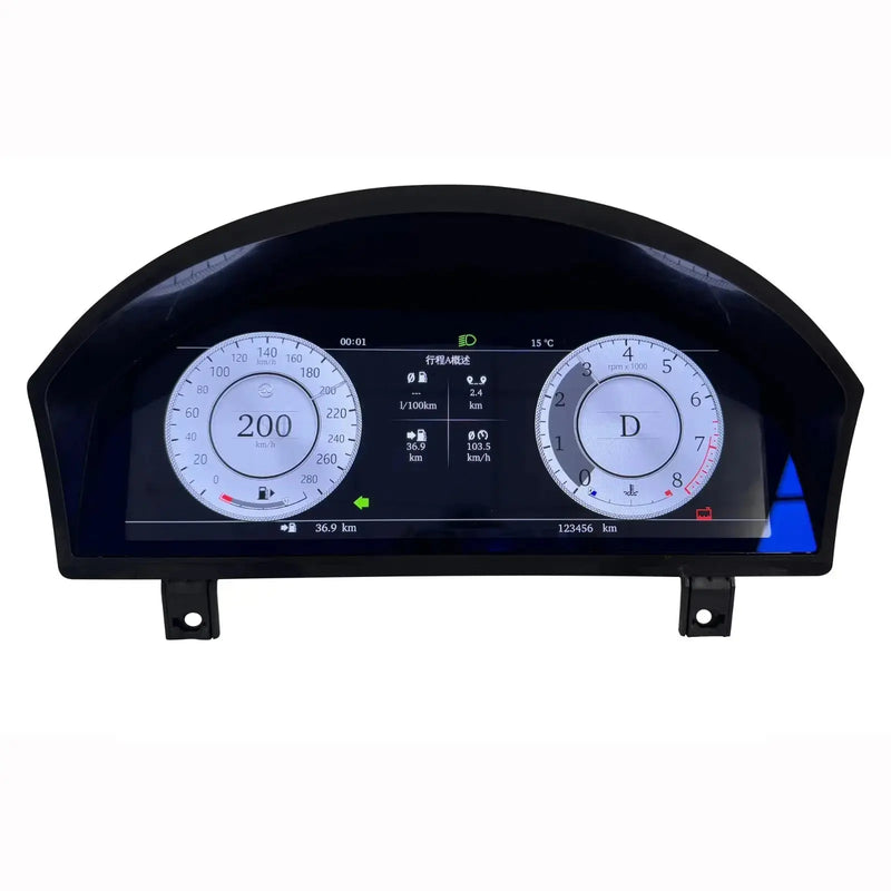 Euronavigate Car 12.3" LCD Digital Instrument Cluster for  Range Rover Sport L320 Digital Instrument Cluster Retrofit Aftermarket Accessories