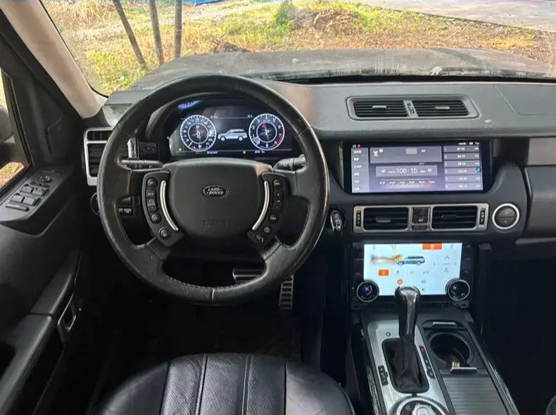 This Digital Instrument Cluster supports display of measurement units for the Land Rover Range Rover V8 L322.