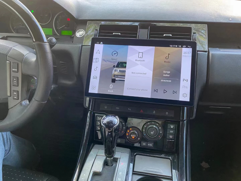 Euronavigate Car 13.3 Inch Vertical Screen Android Head Unit for Range Rover Sport 2005-2009 Android Head Unit Retrofit Aftermarket Accessories