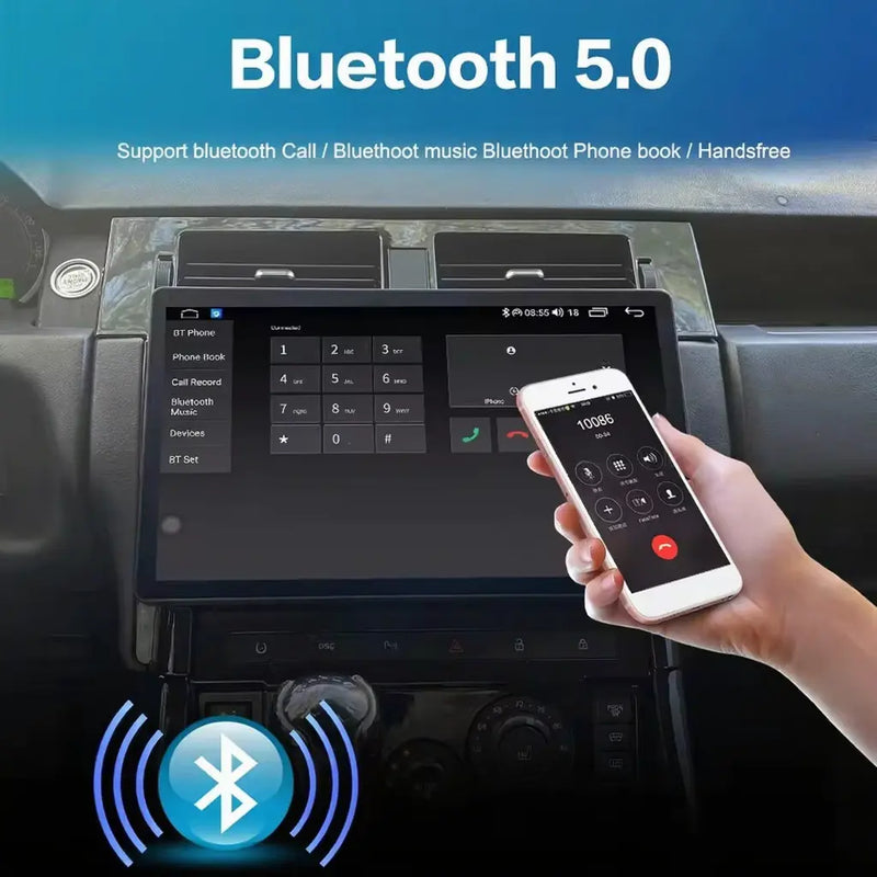 Euronavigate Car 13.3 Inch Vertical Screen Android Head Unit for Range Rover Sport 2005-2009 Android Head Unit Retrofit Aftermarket Accessories