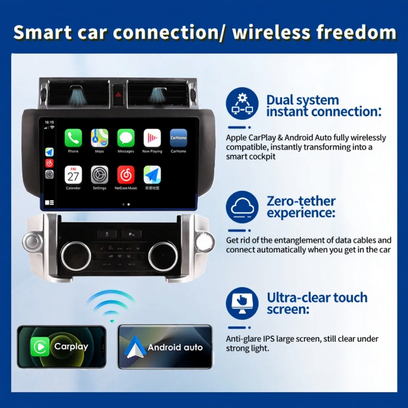 The multimedia player for Land Rover Discovery 4 records HD video and monitors parking activity.