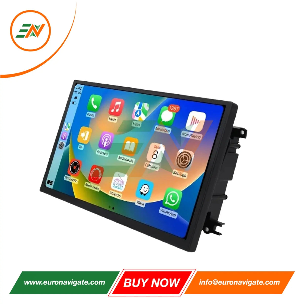 Euronavigate Coche 13" Android Coche GPS Navegador Estéreo para Land Rover Defender L563 Coche GPS Sistema de navegación Retrofit Accesorios del mercado de accesorios