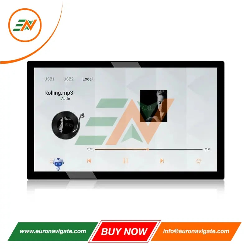 Euronavigate Coche 13" Android Coche GPS Navegador Estéreo para Land Rover Defender L563 Coche GPS Sistema de navegación Retrofit Accesorios del mercado de accesorios