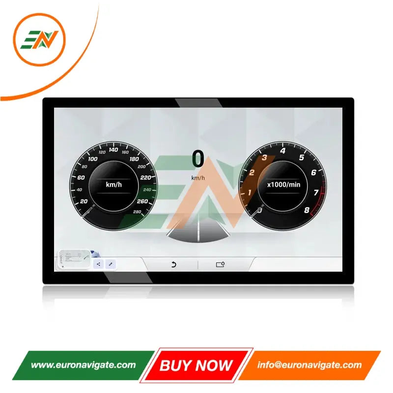 Euronavigate Coche 13" Android Coche GPS Navegador Estéreo para Land Rover Defender L563 Coche GPS Sistema de navegación Retrofit Accesorios del mercado de accesorios