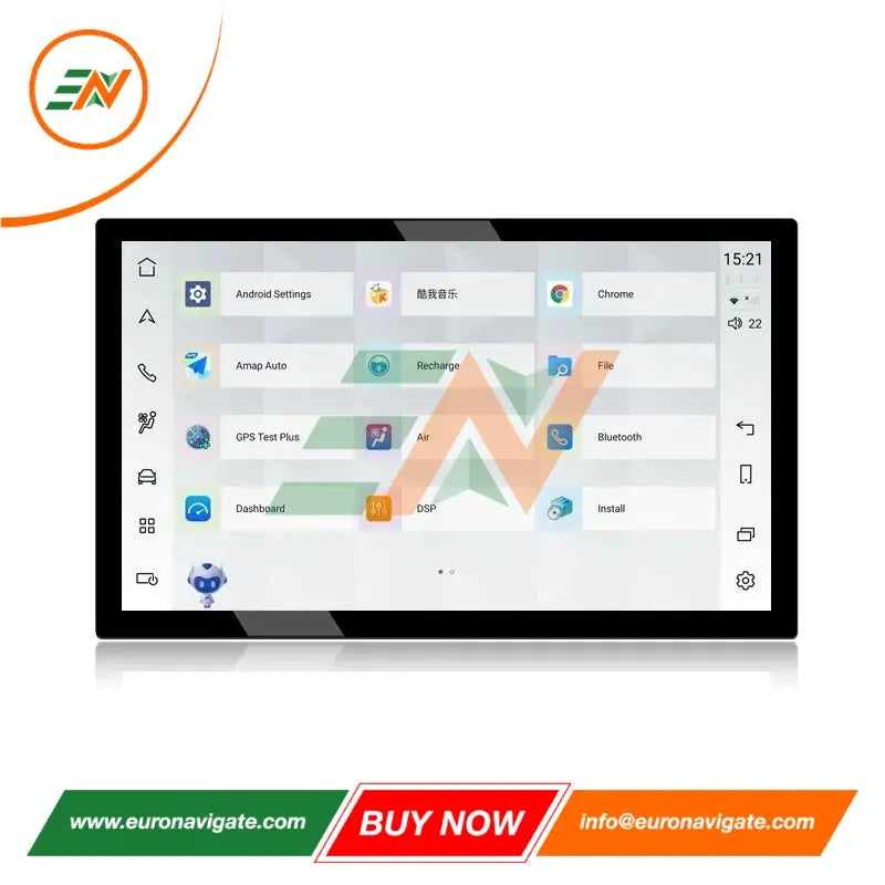 Euronavigate Coche 13" Android Coche GPS Navegador Estéreo para Land Rover Defender L563 Coche GPS Sistema de navegación Retrofit Accesorios del mercado de accesorios