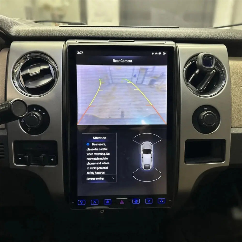 Euronavigate Car 14.4" Screen Tesla Android For Ford F150 2009 -2012 Car Multimedia Player GPS Navigation Audio Radio Stereo Head Unit Carplay  Retrofit Aftermarket Accessories