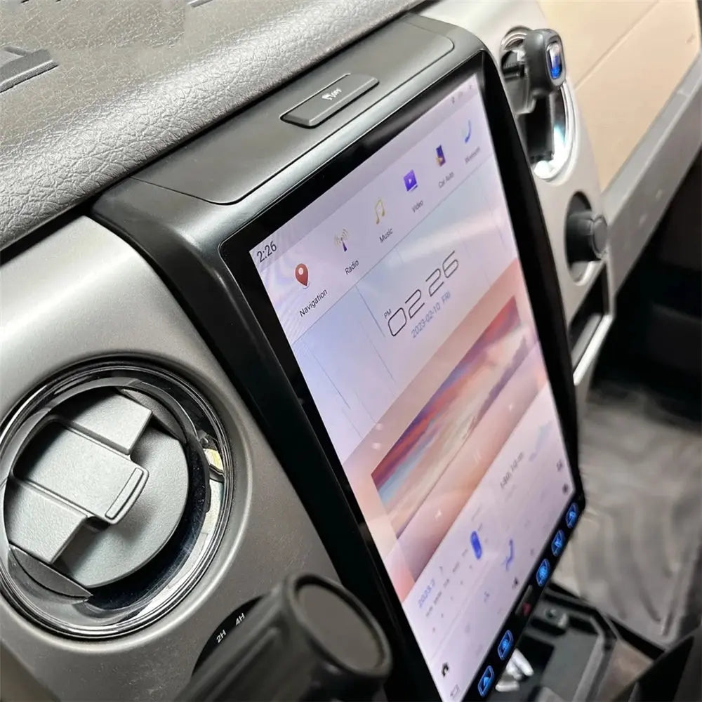 Euronavigate Car 14.4" Screen Tesla Android For Ford F150 2009 -2012 Car Multimedia Player GPS Navigation Audio Radio Stereo Head Unit Carplay  Retrofit Aftermarket Accessories