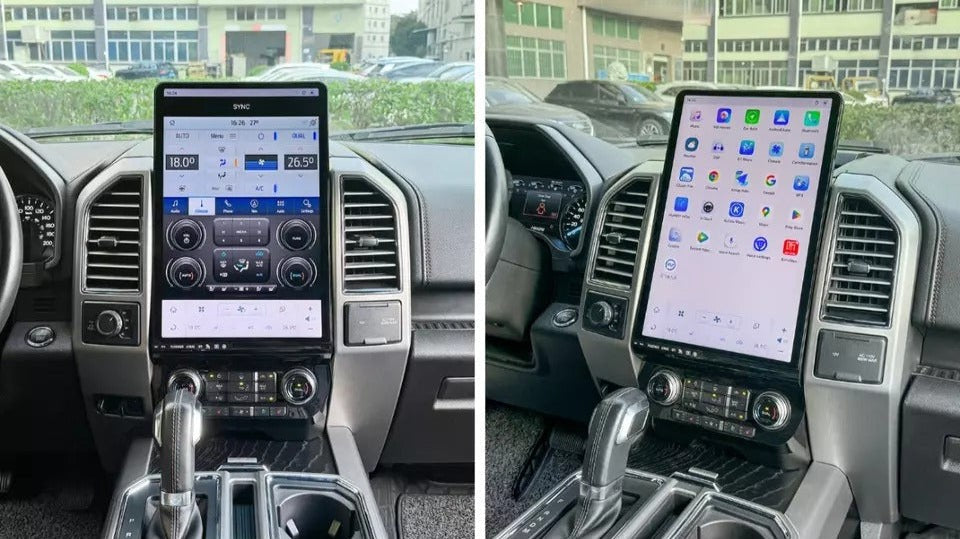 Écran 16.8" Style Tesla Autoradio Ford F150 Android
