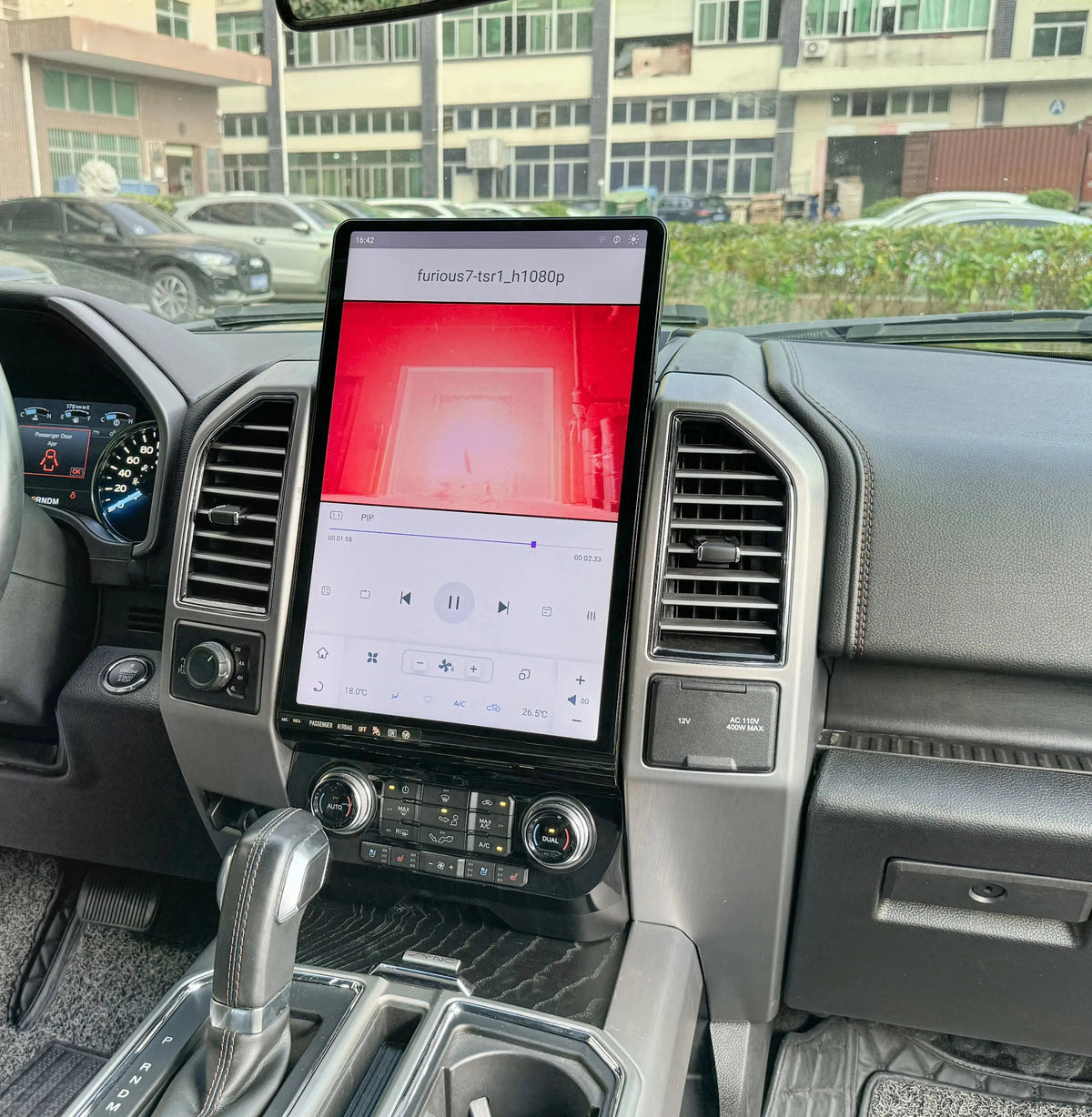 Écran 16.8" Style Tesla Autoradio Ford F150 Android