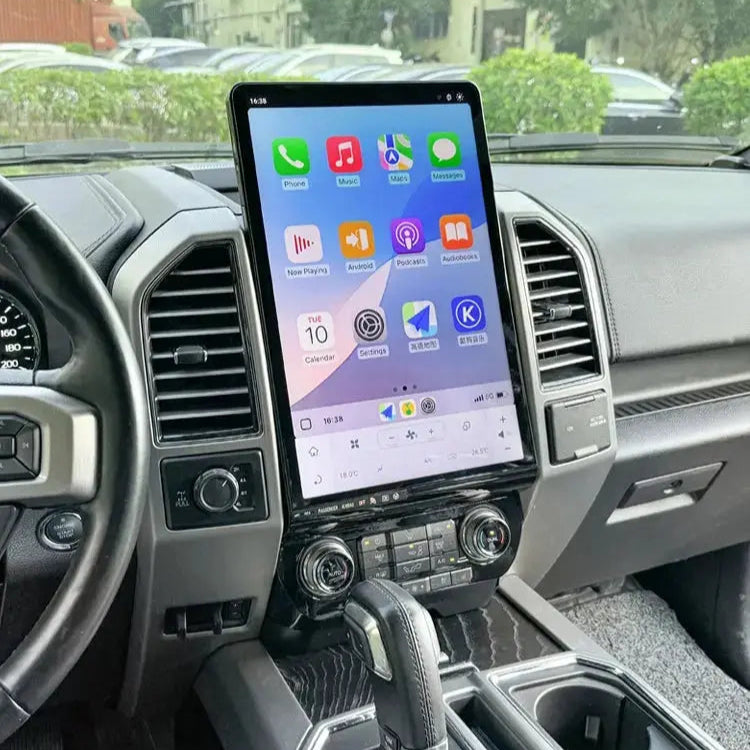 Euronavigate Car 16.8 inch tesla screen Android 13 car player For Ford Raptor F150  F250 F350 F450 2015 2016 2017 2018 2019 2020 2021 2022  Car Radio Player Stereo navigation  Retrofit Aftermarket Accessories