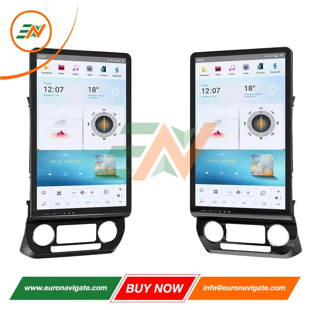 Euronavigate voiture 16.8 "écran Tesla Android infodivertissement pour Ford F150 Raptor Pickup autoradio lecteur multimédia GPS système de navigation rénovation accessoires de rechange