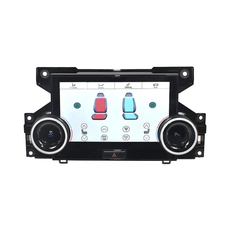 Euronavigate Car 7-inch Digital AC Control Panel for Land Rover Discovery 4 L319 Digital A/C Climate Control Panel Upgrade Retrofit Aftermarket Accessories