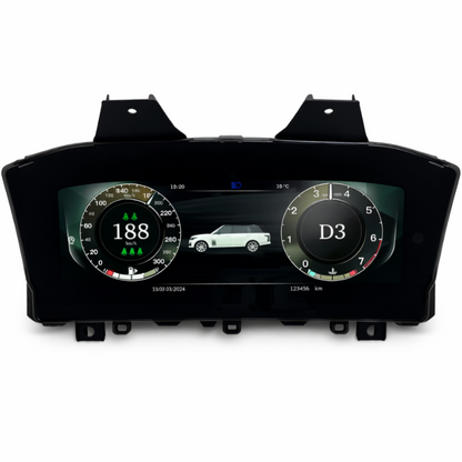 Euronavigate Grupo de instrumentos digitales para coche de 12,3 pulgadas para Range Rover Vogue L405 Accesorios de repuesto para el grupo de instrumentos electrónicos