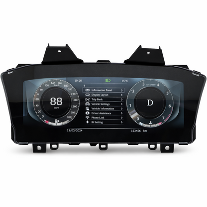Euronavigate Grupo de instrumentos digitales para coche de 12,3 pulgadas para Range Rover Vogue L405 Accesorios de repuesto para el grupo de instrumentos electrónicos