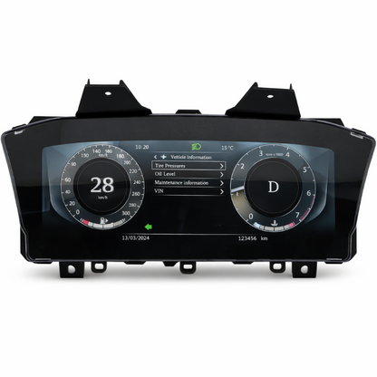 Euronavigate Grupo de instrumentos digitales para coche de 12,3 pulgadas para Range Rover Vogue L405 Accesorios de repuesto para el grupo de instrumentos electrónicos