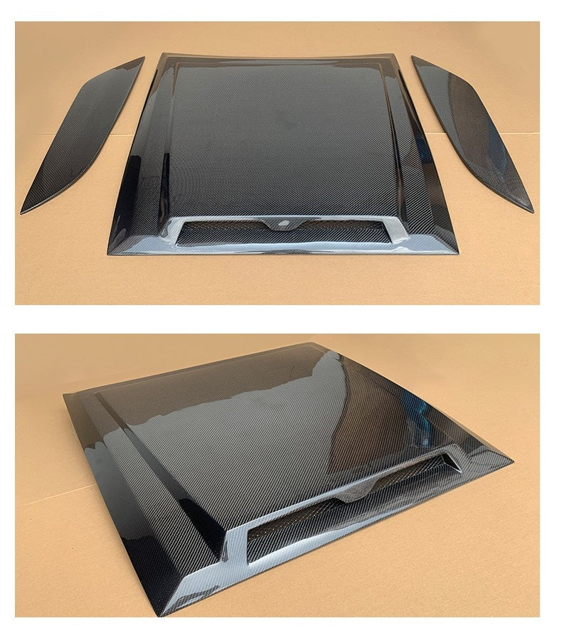 Looking for a carbon fiber engine cover for your Land Rover Defender? Benefit from free global shipping and a one-year factory warranty. This lightweight cover offers a great fit and style.