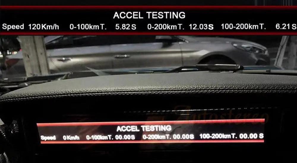 Euronavigate Car Dashboard Display Screen For Ford Mustang 2015 2016 2017 2018 2019 2020 2021 2022 2023 LCD Passenger Side HD Dashboard Speed Meter Cars Racing Instrument Copilot  Retrofit Aftermarket Accessories