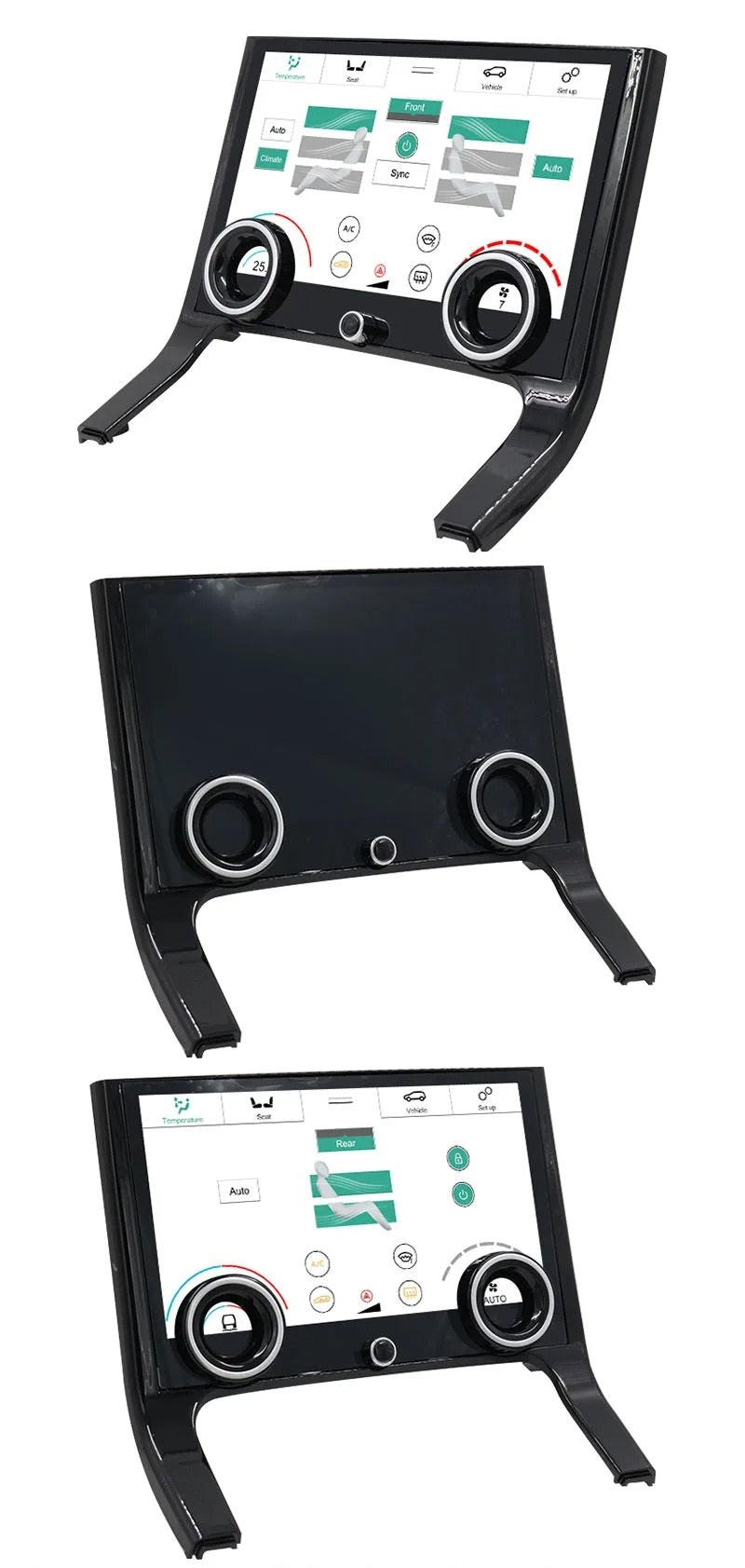 Módulo de control de clima digital HD IPS LCD para Range Rover Evoque 2020 - 2022