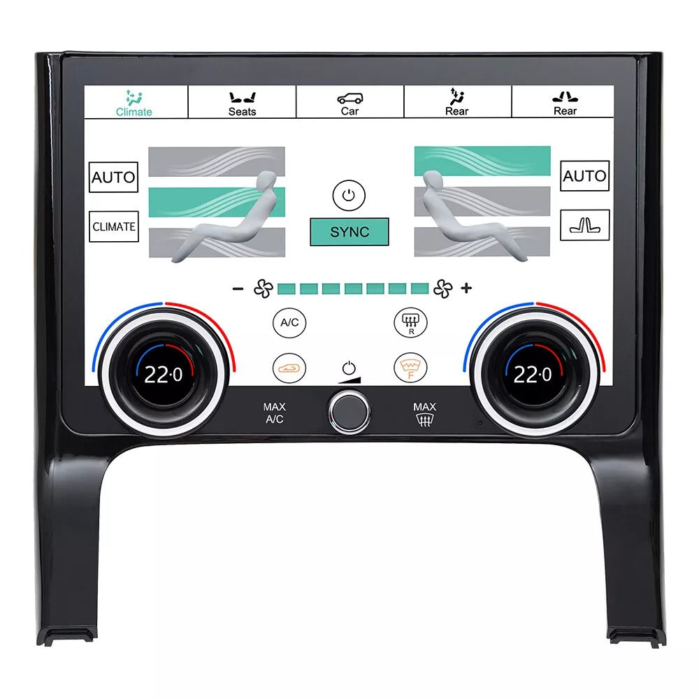 Módulo de control de clima digital HD IPS LCD para Range Rover Evoque 2020 - 2022