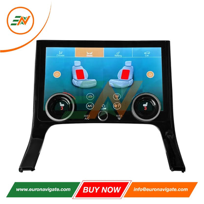 Pantalla de control de clima digital HD IPS para Range Rover Evoque 2020–2022