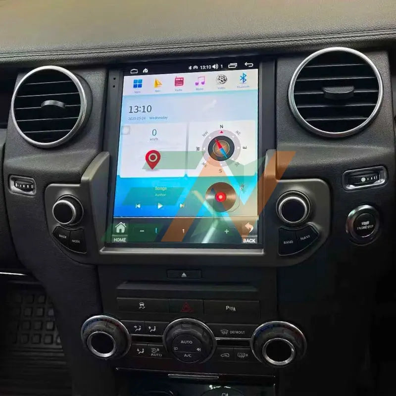 Euronavigate Car Dual-knob style Android GPS stereo system for LR Discovery 4 Dash Touch Screen Android Head Unit Display Radio Stereo GPS Navigation Multimedia Player Replacement Carplay Wireless Receiver Reversing Handsfree Plug And Play Retrofit Aftermarket Accessories