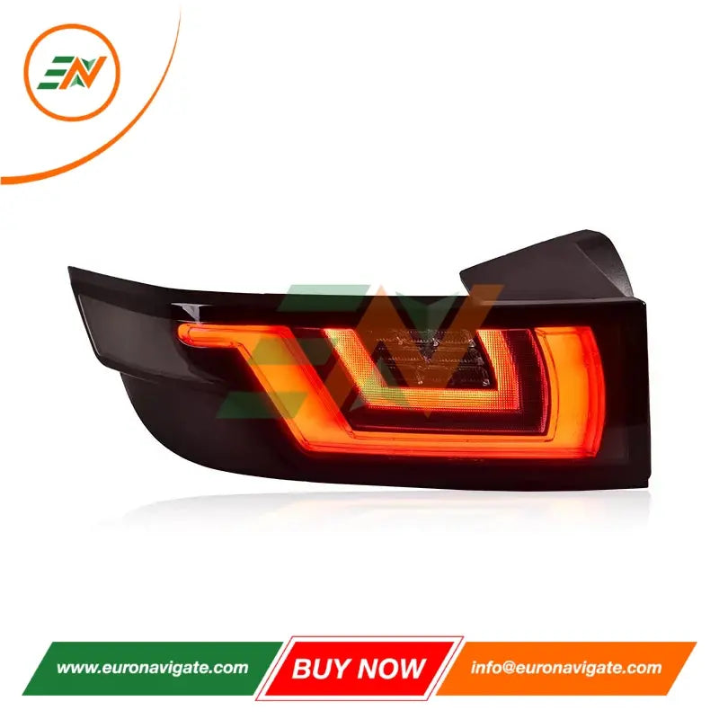 Euronavigate Luces traseras dinámicas para automóvil LED para Range Rover Evoque Faro de vehículo Actualización Plug and Play Reemplazo Retrofit Accesorios del mercado de accesorios