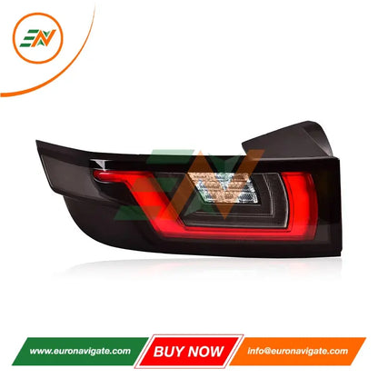 Euronavigate Luces traseras dinámicas para automóvil LED para Range Rover Evoque Faro de vehículo Actualización Plug and Play Reemplazo Retrofit Accesorios del mercado de accesorios