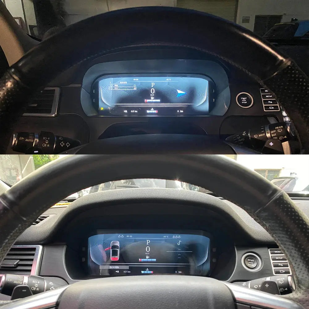 Euronavigate Car For Land Rover Discovery Sport 2015-2019 Car Digital Cluster LCD Dashboard Player Cockpit Virtual Instrument  Retrofit Aftermarket Accessories