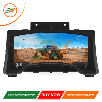 Euronavigate Coche Ford F150 Raptor 2009 2012 Grupo digital de coche LCD Panel de instrumentos Medidor automotriz Velocímetro Cabina virtual Actualización Retrofit Accesorios del mercado de accesorios