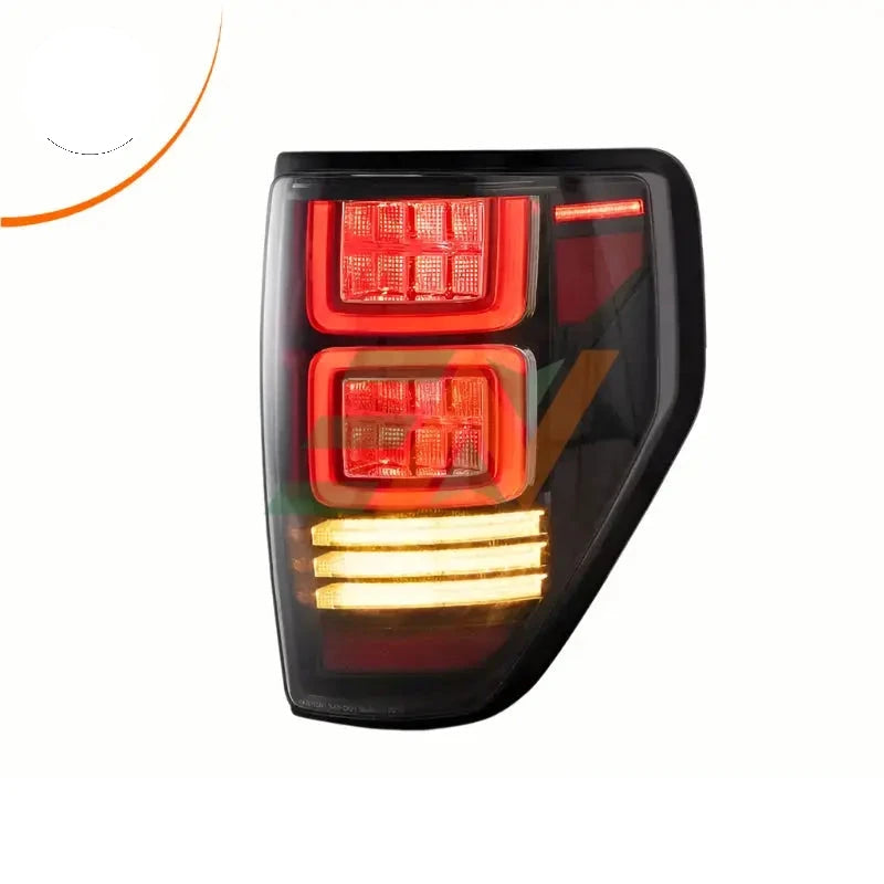 Euronavigate Luces traseras de automóvil Ford F150 con luces traseras de señal de giro secuencial Accesorios de posventa de modernización