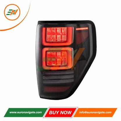 Euronavigate Luces traseras de automóvil Ford F150 con luces traseras de señal de giro secuencial Accesorios de posventa de modernización