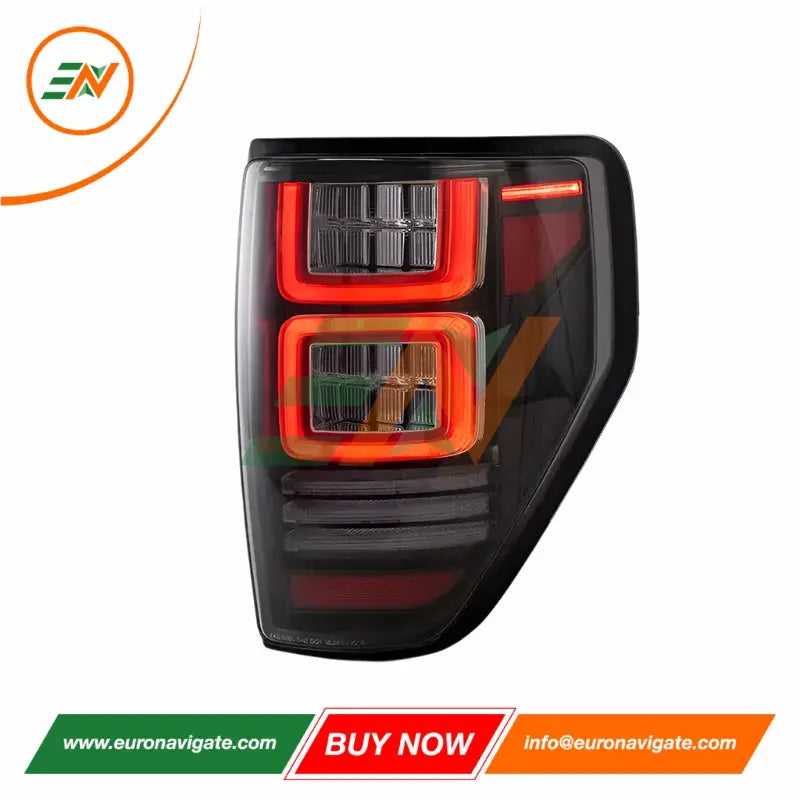 Euronavigate Luces traseras de automóvil Ford F150 con luces traseras de señal de giro secuencial Accesorios de posventa de modernización