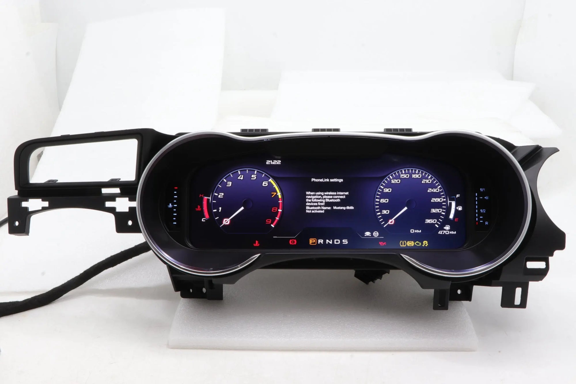 Ford Mustang Digital Gauge Instrument Panel | Euronavigate