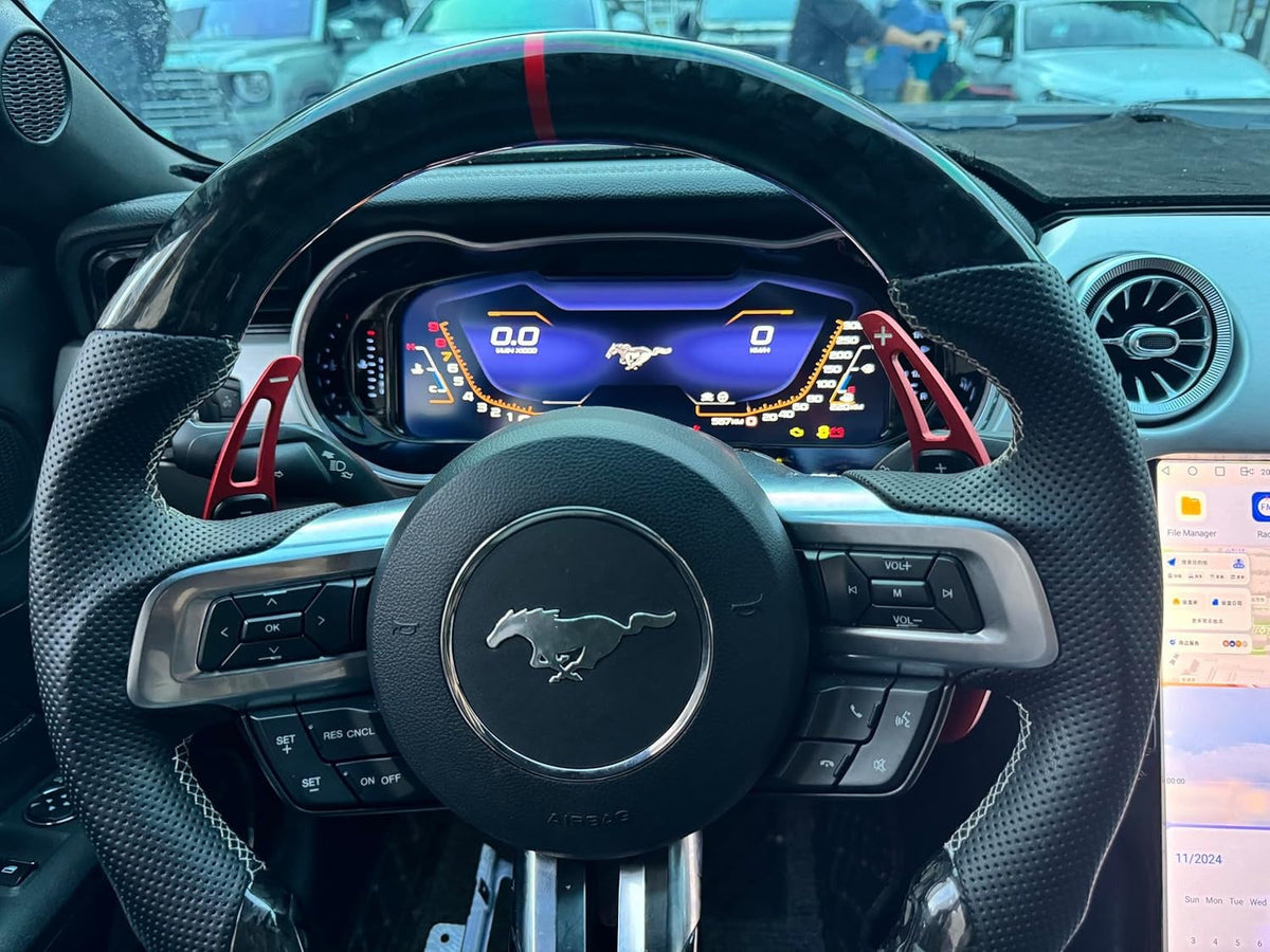 Euronavigate Car Ford Mustang Digital Gauge Instrument Panel  Retrofit Aftermarket Accessories