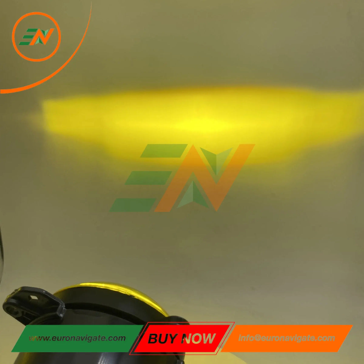 Euronavigate Luces antiniebla amarillas de alto brillo LED para automóvil Golden Eye para Land Rover Defender L563 Accesorios de repuesto para automóvil