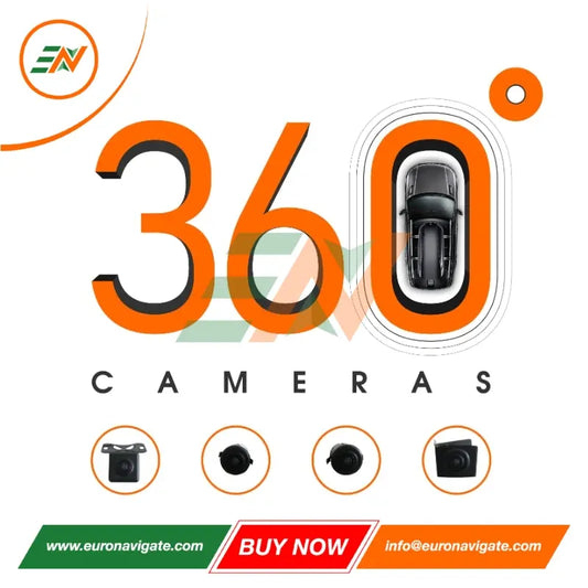360-degree panoramic 3D bird's-eye car camera system