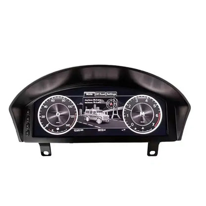 Euronavigate Car HenCee 12.3" Sistema Linux LCD Tablero Velocímetro Grupo de instrumentos digitales multifunción para Land Rover Defender 2012-2016 Retrofit Aftermarket Accesorios