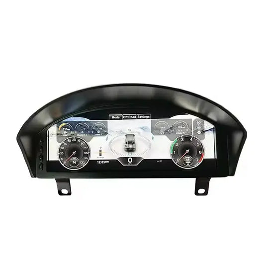 Euronavigate Car HenCee 12.3" Sistema Linux LCD Tablero Velocímetro Grupo de instrumentos digitales multifunción para Land Rover Defender 2012-2016 Retrofit Aftermarket Accesorios
