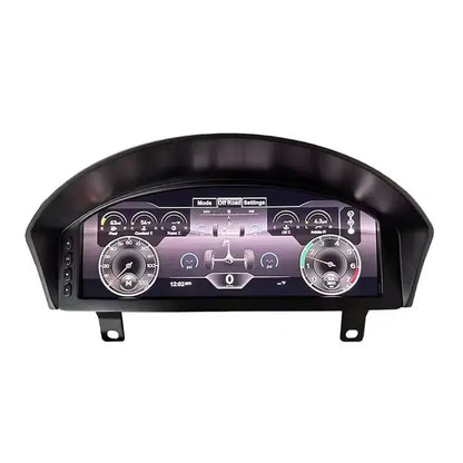 Euronavigate Car HenCee 12.3" Sistema Linux LCD Tablero Velocímetro Grupo de instrumentos digitales multifunción para Land Rover Defender 2012-2016 Retrofit Aftermarket Accesorios
