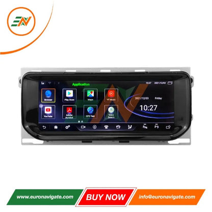 Euronavigate Coche L405 Range Rover Vogue Android 14 Actualización de infoentretenimiento Tablero Pantalla táctil Android Unidad principal Pantalla Radio Estéreo GPS Navegación Reproductor multimedia Reemplazo Carplay Receptor inalámbrico Manos libres de marcha atrás Plug and Play Retrofit Accesorios del mercado de accesorios