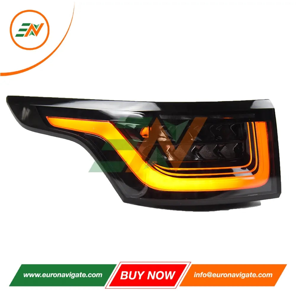 Euronavigate Conjunto de luz trasera de freno para automóvil LED para Land Rover Range Rover Sport L494 2013-2017 Reemplazo de actualización Plug and Play de faros delanteros de vehículo Accesorios de posventa