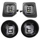 Euronavigate Car LED Fog Light DRL for Land Rover Discovery 4 2010 - 2016 Modified Assembly Vehicle Headlamp Plug And Play Upgrade Replacement Retrofit Aftermarket Accessories