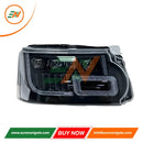 Euronavigate Car LED Matrix Front Headlights for Range Rover Vogue 2002-2012 L322 Vehicle Headlamp Plug And Play Upgrade Replacement Replacement Retrofit Aftermarket Accessories