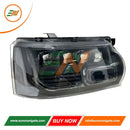 Euronavigate Car LED Matrix Front Headlights for Range Rover Vogue 2002-2012 L322 Vehicle Headlamp Plug And Play Upgrade Replacement Replacement Retrofit Aftermarket Accessories