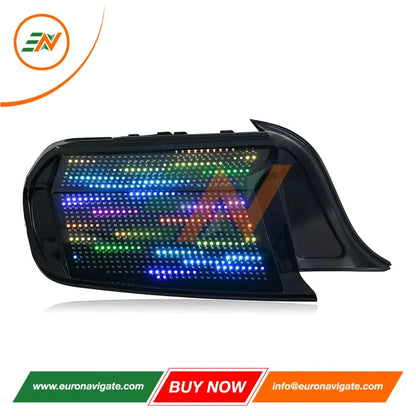 Euronavigate Coche LED Conjunto de luz trasera para Ford Mustang 2015 2016 2017 2018 2019 2020 2021 2022 2023 modificado RGB Stream señal de giro lámpara trasera luz trasera accesorios de coche Retrofit accesorios del mercado de accesorios