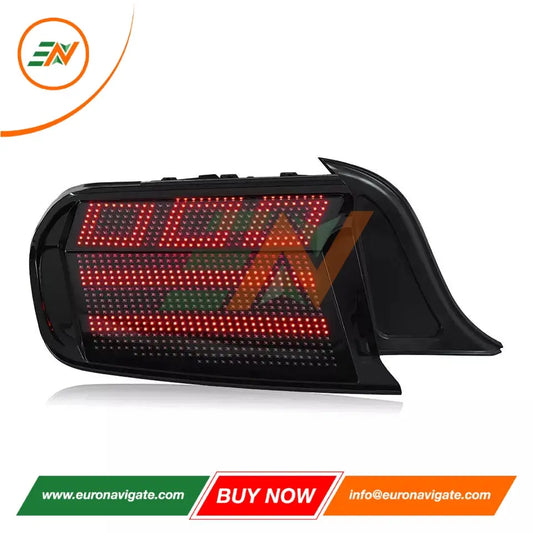 Euronavigate Coche LED Conjunto de luz trasera para Ford Mustang 2015 2016 2017 2018 2019 2020 2021 2022 2023 modificado RGB Stream señal de giro lámpara trasera luz trasera accesorios de coche Retrofit accesorios del mercado de accesorios