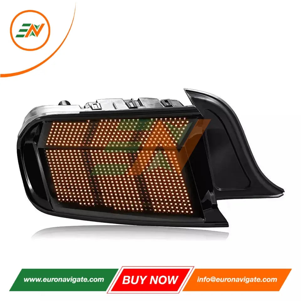 Euronavigate Coche LED Conjunto de luz trasera para Ford Mustang 2015 2016 2017 2018 2019 2020 2021 2022 2023 modificado RGB Stream señal de giro lámpara trasera luz trasera accesorios de coche Retrofit accesorios del mercado de accesorios