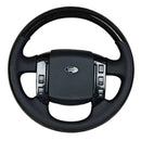 Euronavigate Car Mahogany Steering Wheel for Land Rover Discovery 4. Modified and Leather Steering Wheel with Optional Heating Retrofit Aftermarket Accessories