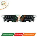 Euronavigate Car Matrix Style DRL 4 Lens Headlights Facelift-Conversion for Range Rover Vogue L405 Vehicle Headlamp Plug And Play Upgrade Replacement Retrofit Aftermarket Accessories